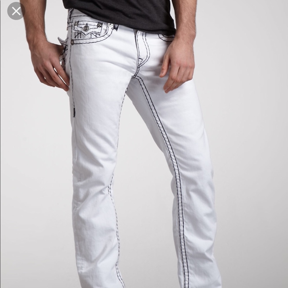 Men’s True Religion Jeans White sz 36